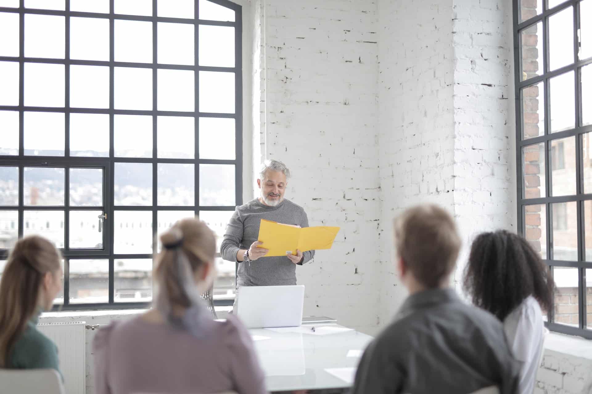 coach presenting ideas