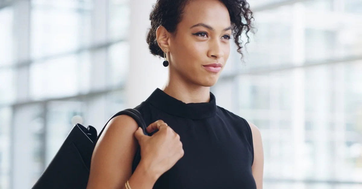 confident business woman