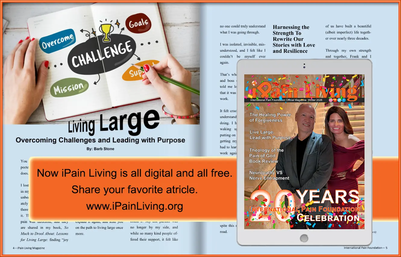 ipain living winter 2026 featuring barb stone