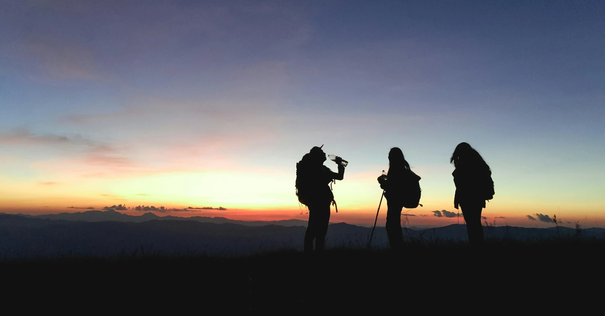 people on journey